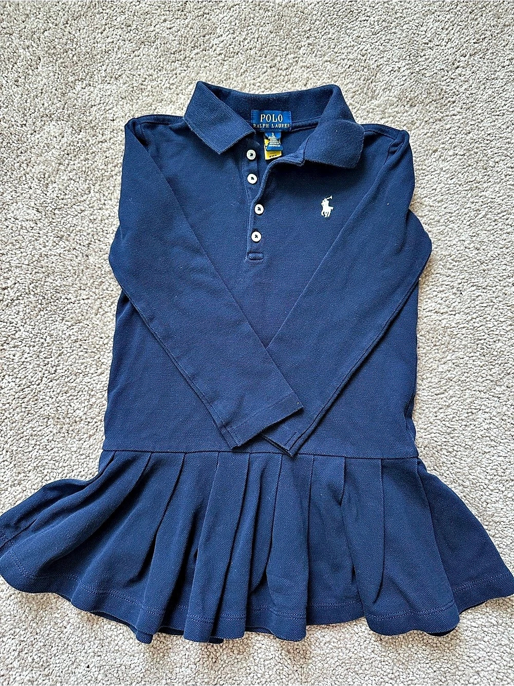 Polo Ralph Lauren Polo Dress Blue Like New